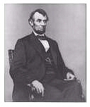 President Abraham Lincoln, United States of America.