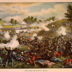 First Battle of Bull Run by Kurz & Allison