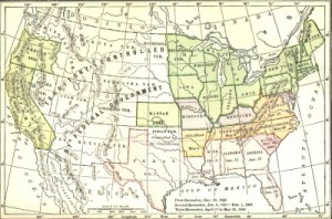 The United States in 1861