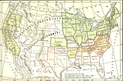 border states 1860