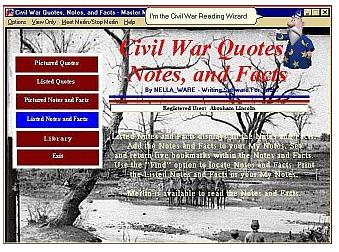 Civil War Quotes, Notes, and Facts